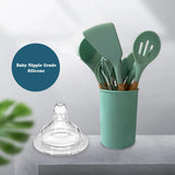 Silicone Kitchenware Cooking Utensils Set Non-stick Cookware Spatula Shovel Egg