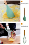 Silicone Kitchenware Cooking Utensils Set Non-stick Cookware Spatula Shovel Egg