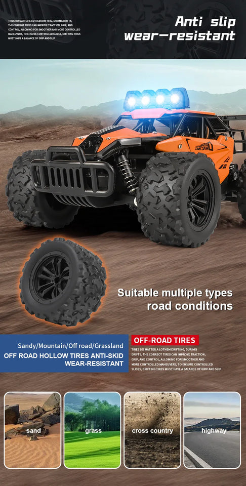 Remote Control Car RC Drift Racing Trucks Kid Toy