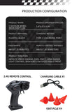 2026 New 1/64 Rc Car Desktop Remote Control Car Toy Stunt Remote Control  Car