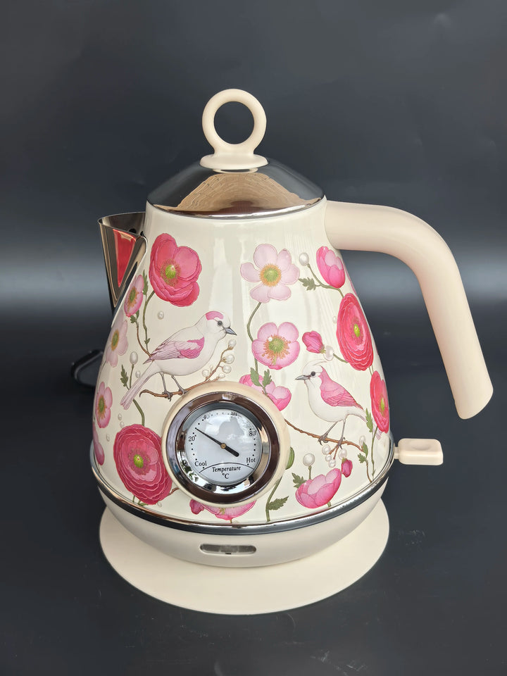 1.7L Retro Green Paint  Kettle Boiling Water