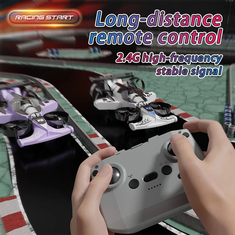 New remote-controlled flying car, dual-mode r, stunt drifting car,