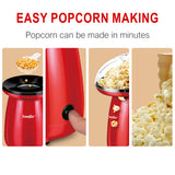 Popcorn Maker Household Healthy Hot Air Oil Free Corn Machine