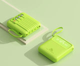 20000mAh Power Bank Built-in Cable Phone