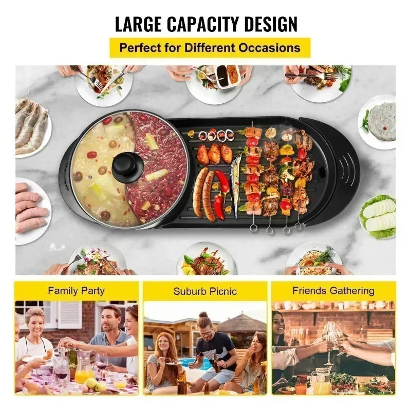 Electric Barbecue Pot