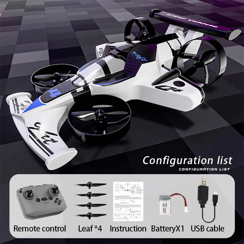 New remote-controlled flying car, dual-mode r, stunt drifting car,