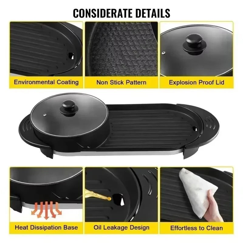 Electric Barbecue Pot