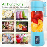 Portable Mini Electric Juicer USB Charging Smoothie Milkshake Make