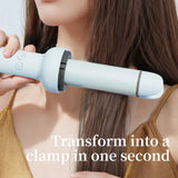 hair straightening  large wave electric negative