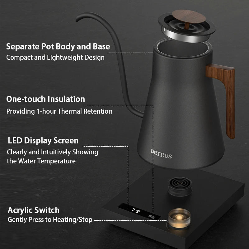 Petrus Smart Coffee Electric Pour Over Kettle