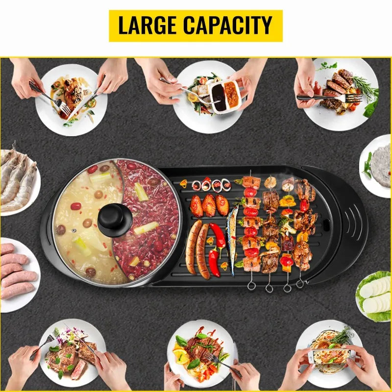 Electric Barbecue Pot