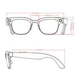 2026New 800W Pixel Camera Smart Glasses Men Video