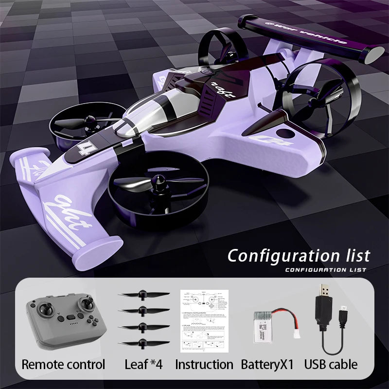 New remote-controlled flying car, dual-mode r, stunt drifting car,