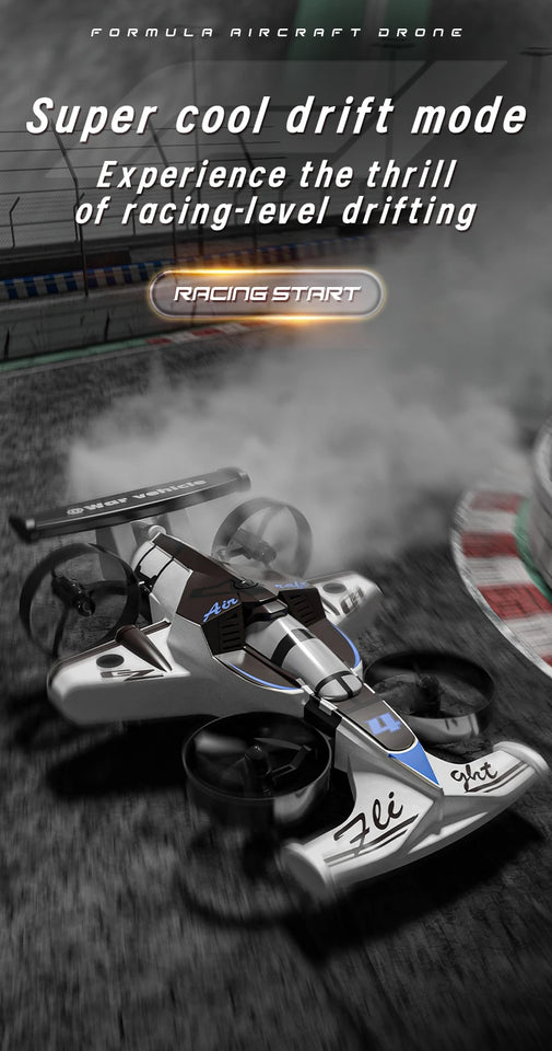 New remote-controlled flying car, dual-mode r, stunt drifting car,