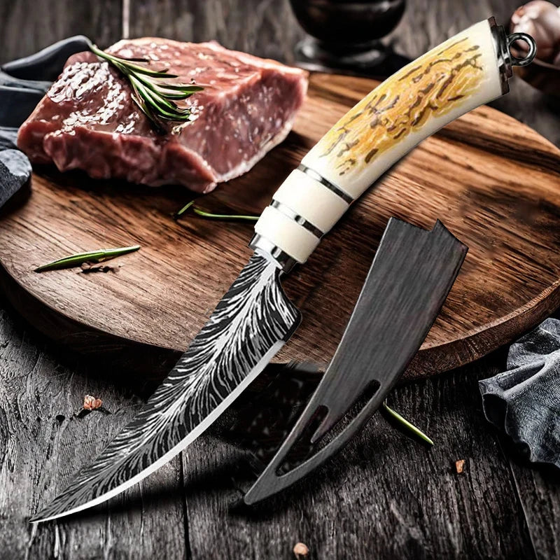 2025 new model boning knife with knife cover kitchen accessories