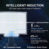106 LED 3000LM Solar Powered Motion Sensor