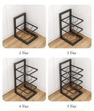Adjustable Pot Rack Organizer, Kitchen Stainless Steel Pot Storage Rack