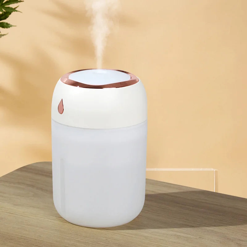 Air Humidifier Portable Aroma Diffuser LED Cool Light for Room