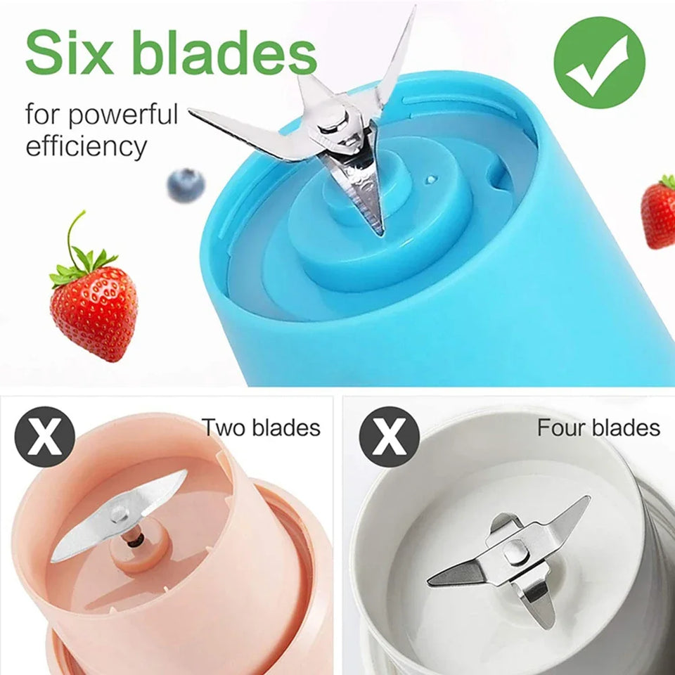 Portable Mini Electric Juicer USB Charging Smoothie Milkshake Make
