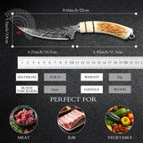 2025 new model boning knife with knife cover kitchen accessories