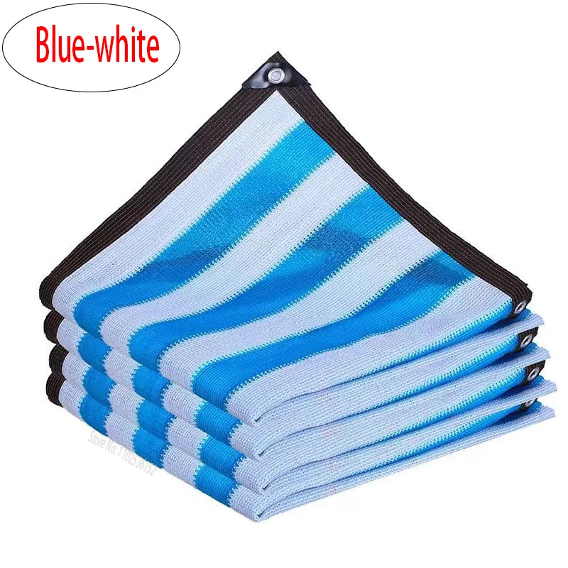 Anti UV Coffee Brown HDPE Sun Shade Sail