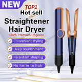 2-in-1 Negative Ion Hair Dryer Multi-Function Straightener