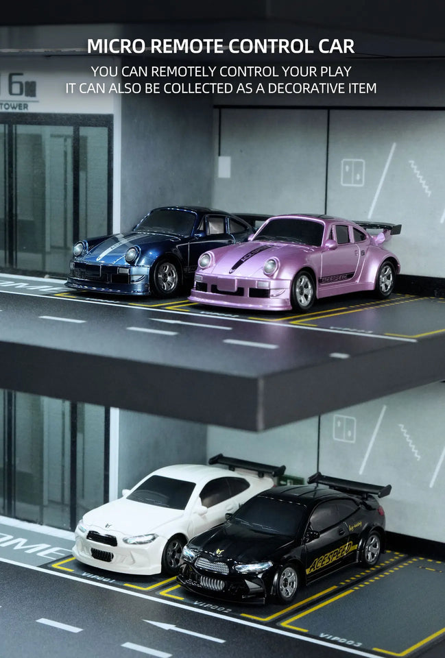 2026 New 1/64 Rc Car Desktop Remote Control Car Toy Stunt Remote Control  Car