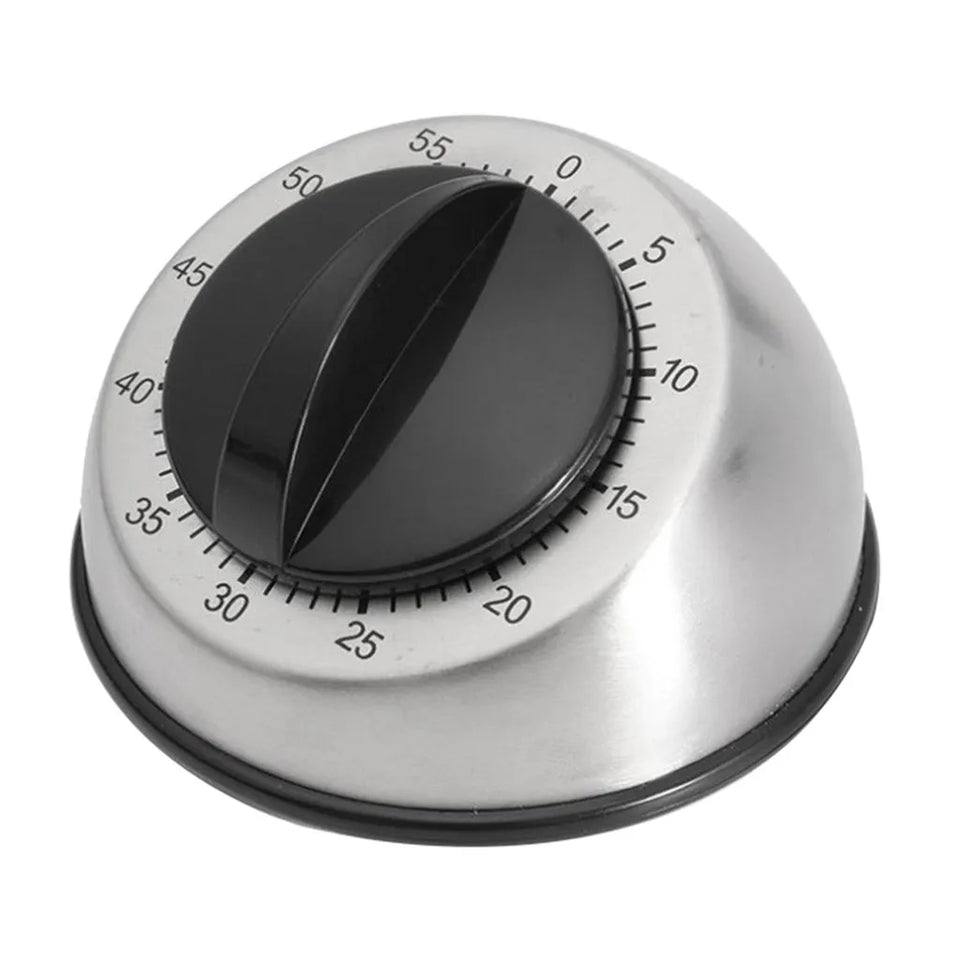 Creative Magnetic Stainless Steel Timer Mechanical Digital Kitchen Timer Cooking