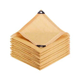 Anti UV Coffee Brown HDPE Sun Shade Sail
