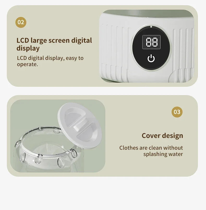 Wireless  Mini Washing Machine