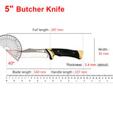 Stainless Steel Hand-forged Boning Knife Meat Cutting