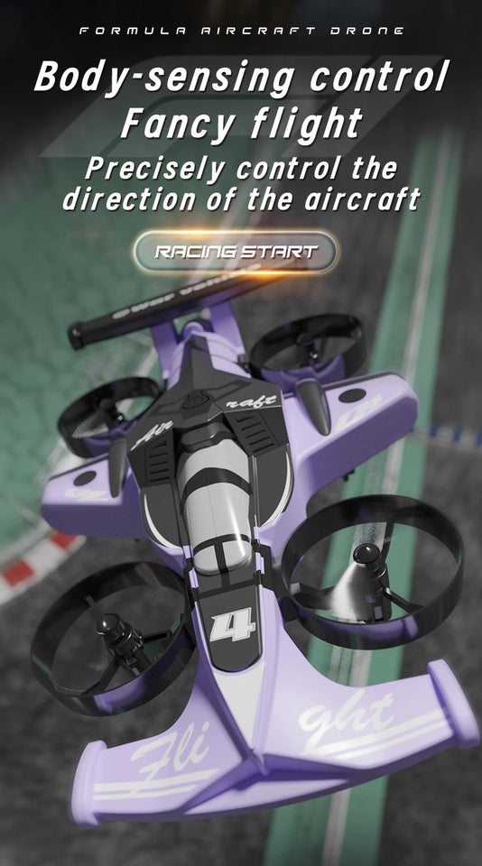 New remote-controlled flying car, dual-mode r, stunt drifting car,