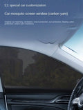 4-Piece Breathable Mesh Car Side Window Shade