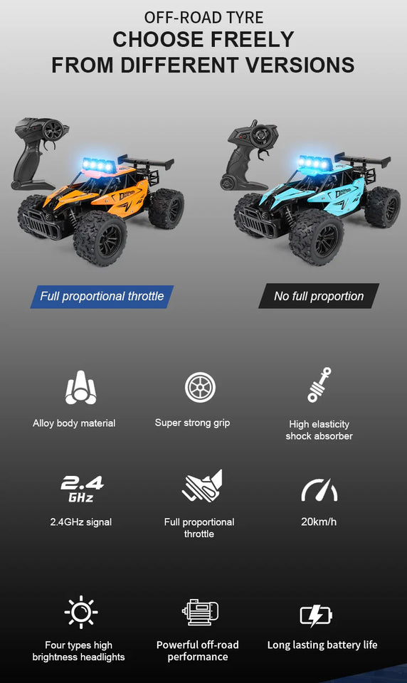 Remote Control Car RC Drift Racing Trucks Kid Toy