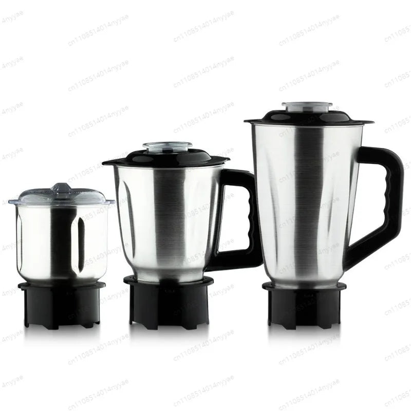 Pro 3-in-1 Kitchen Machine: Blender, Juicer & Grinder