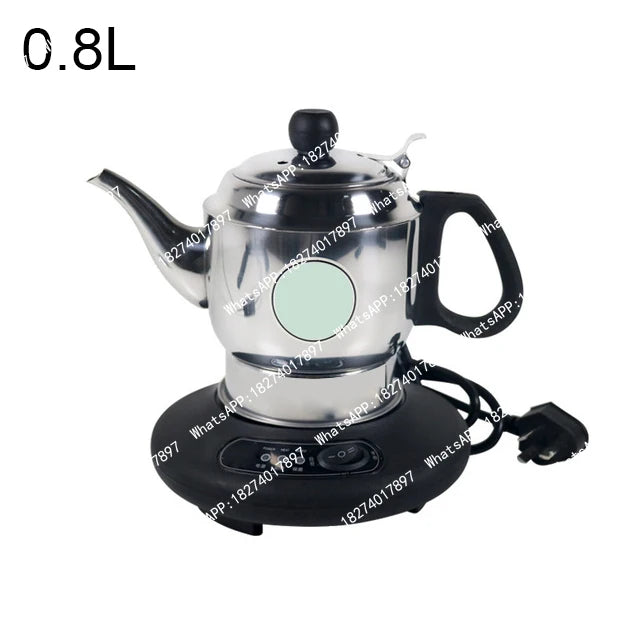 1.2L  Automatic Hot Water Heating Boiler Tea Pot 220V Stainless Steel Thermal Insulation 500W Electric Kettle Teapot
