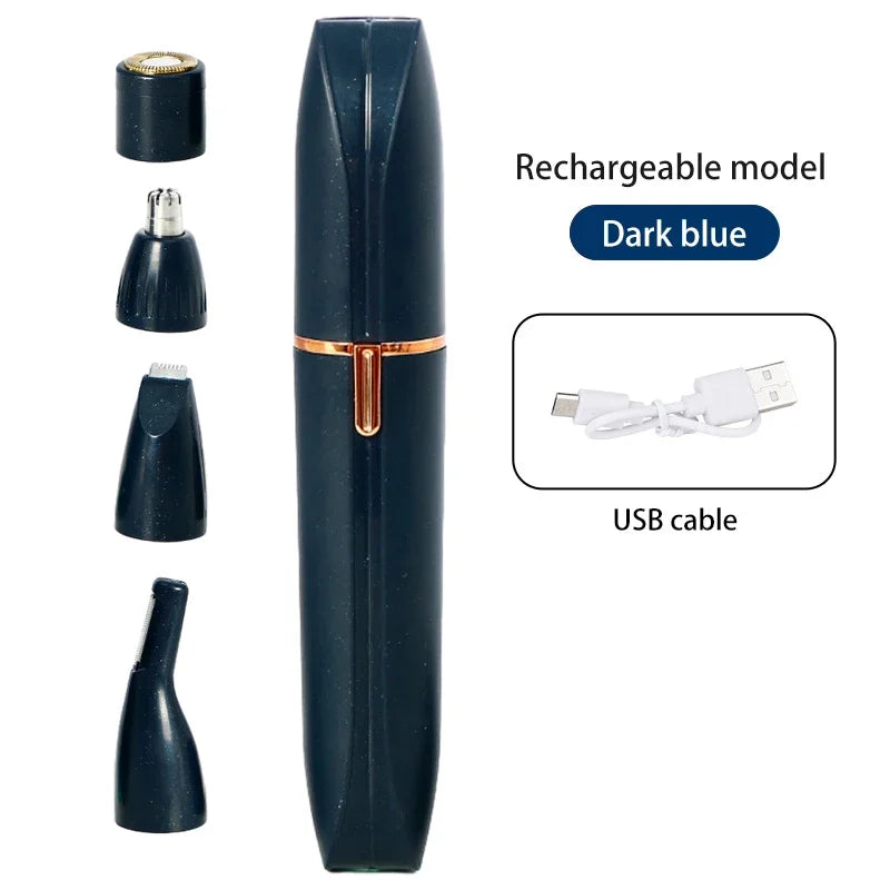 4 In 1 Electric Razor for Women Full Body Shaving
