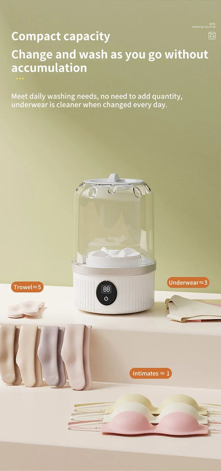 Wireless  Mini Washing Machine