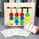 Wooden Toys Double-sided for Kids