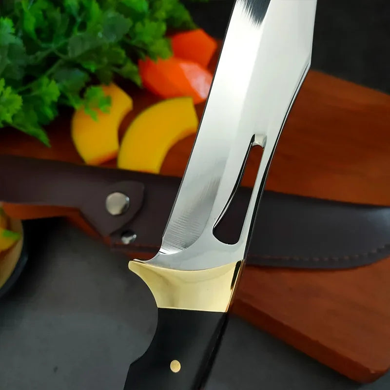 Stainless Steel Hand-forged Boning Knife Meat Cutting