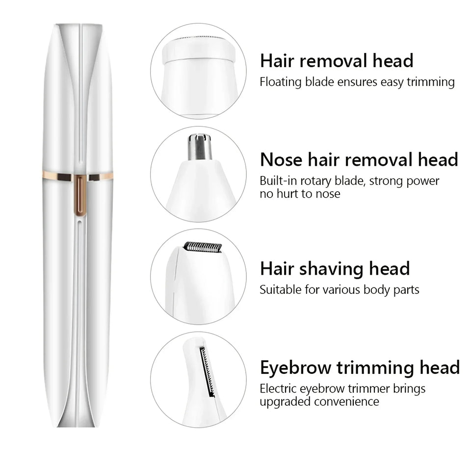 4 In 1 Electric Razor for Women Full Body Shaving