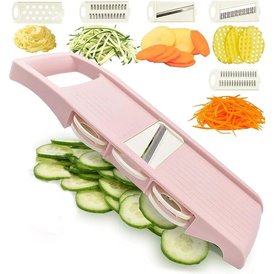 5 in 1 Mandoline Slicer for Kitchen Vegetable Slicer