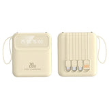 20000mAh Power Bank Built-in Cable Phone