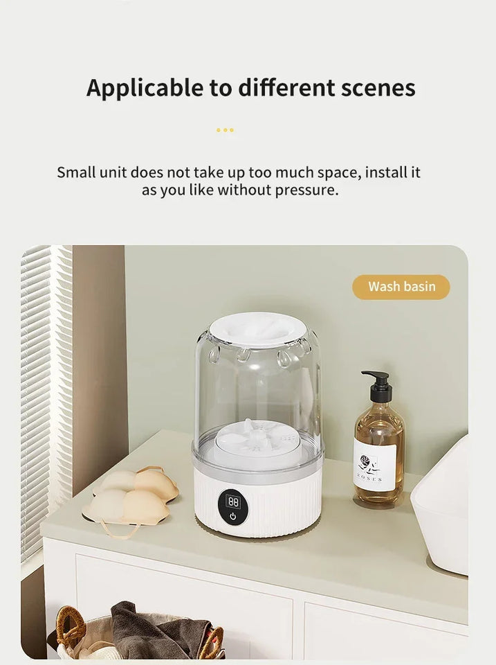 Wireless  Mini Washing Machine