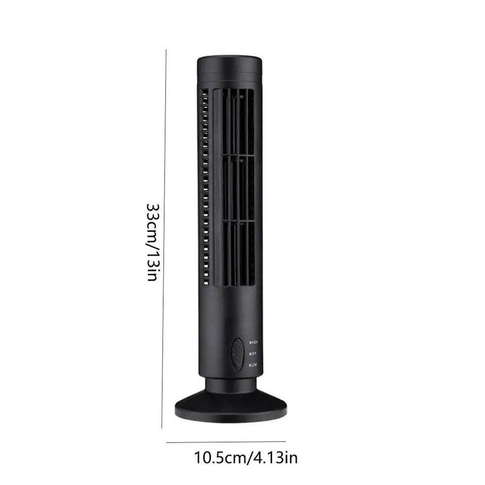 2 Gear Speed USB Tower Fan