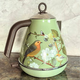 1.7L Retro Green Paint  Kettle Boiling Water