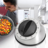 Creative Magnetic Stainless Steel Timer Mechanical Digital Kitchen Timer Cooking