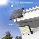 106 LED 3000LM Solar Powered Motion Sensor