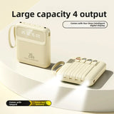 20000mAh Power Bank Built-in Cable Phone