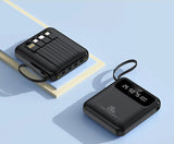 20000mAh Power Bank Built-in Cable Phone